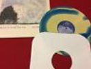 RARE Minus the Bear Acoustic vinyl 2008 blue and cream swirl indie