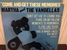 MARTHA & VANDELLAS Come & Get These Memories GORDY 902 LP 1963