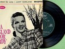 JUDY GARLAND / Over The Rainbow / CAPITOL EAP 20051 Press England 1955 EP G+