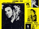 Elvis Presley LP Loving You Gold Suit Production Pink Clear Vinyl Rock & Roll