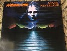 Annihilator Never, Neverland Vinyl Lp Thrash Heavy Metal Record Metallica Slayer