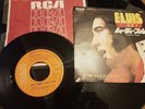 Elvis presley moody blue single 7 