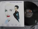 EURYTHMICS -WE TOO ARE ONE- 1989 MEXICAN LP TRANSLUCENT VINYL SYNTH POP
