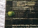 THE BEATLES Abbey Road UK original vinyl LP with misaligned Apple logo on rear
