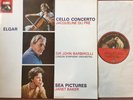 ASD 655 JACQUELINE DU PRE/JANET BAKER Elgar Cello Concerto/Sea Pictures LP NM