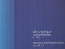 Stockhausen - Gesang der Jünglinge, Karlheinz Stockhausen - Kontakte LP