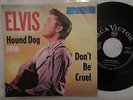45RPM.  ELVIS PRESLEY  HOUND DOG  german ORIGINAL   7