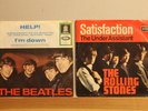 The Beatles - Help  - The Rolling Stones - Satisfaction - 2 Singles