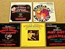 5 Hello Dolly LP's - 2 AUTOGRAPHS: Jerry Herman & Walter Matthau