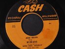 JESSE BELVIN & GROUP: Beware / Dry Your Tears 45 Vocal Groups