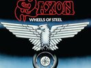 SAXON - WHEELS OF STEEL LIMITED  SWIRL VINYL  VINYL LP NEUF
