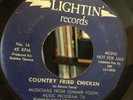 COUNTRY FRIED CHICKEN 45 SUMMER YOUTH JAZZ 45 on LIGHTIN BUBBHA THOMAS LIGHTMEN