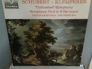 EMI SAX-2514 SCHUBERT Symphonies #5 & 8 - OTTO KLEMPERER (LP, 1964, NM).