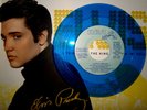 ELVIS PRESLEY - Little Sister / Paralyzed 1983  BLUE VINYL 45 PROMO JB-13547 M-