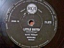 RAREST (?) ELVIS PRESLEY - 78 RPM - LITTLE SISTER - RCA 71.372 SOUTH AFRICA 1961