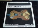 SXL 2279 TCHAIKOVSKY DVORAK VIOLIN CONCERTOS RICCI SARGENT LSO DECCA WBG ED1