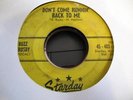 BUZZ BUSBY DON'T COME RUNNIN' BACK TO ME ON STARDAY 483  LISTEN