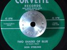POPCORN SOUL 45 - DON STERLING - TWO SHADES OF BLUE /WONDERFUL SOMEONE  Hear