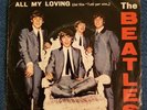 The BEATLES ALL MY LOVING ITA EDIT. 64 label 1 BIEM PARLOPHON CARISCH QMSP 16364