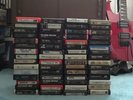 60- 8 track tapesThe Beatles,Kiss,Queen,Pink Floyd,Deep Purple-new pads&splicers