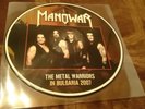 manowar  -   the metal warriors  in bulgaria 2007 -   lp  - picture disc