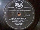 RARE - ELVIS PRESLEY - 78 RPM - JAILHOUSE ROCK  - RCA 71.183 SOUTH AFRICA 1957