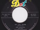 Rockabilly 45 - NIKI SULLIVAN - It's All Over / Three Steps To Heaven