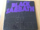 BLACK SABBATH - MASTER OF REALITY. UK VERTIGO SWIRL WITH POSTER. 1ST UK PRESS
