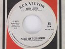 KETTY LESTER Please Don't Cry Anymore RCA WLP Northern Soul 45 HEAR