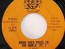 SPENCER JACKSON FAMILY Bring Back Peace To The World Scarab Jazz Funk 45 HEAR