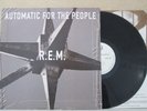 R.E.M. REM- Automatic For The People LP (1992 Original Vinyl VG+) PICTURE INNER