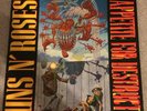 GUNS N' ROSES--APPETITE FOR DESTRUCTION---UK LP VINYL-1987----G n' R LIES