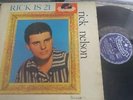 RICKY NELSON - Rick Is 21 LP MONO BRAZIL ONLY =====IT's NOT 78 rpm elvis presley