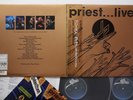 2LP Judas Priest Priest Live 383P827 EPIC Japan Vinyl OBI