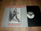 ELVIS COSTELLO - My Aim Is True - UK LP - ORANGE REAR - STIFF SEEZ 3
