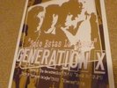 GENERATION X UNIQUE SPANISH 'YOUR GENERATION' POSTER, MINT CONDITION 78 CM X 49 