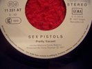 SEX PISTOLS german 1977 misprint ROTTON = ROTTEN Pretty Vacant  '11 331 AT'