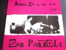 Sex Pistols - Rare - Anarchy In The UK Live -1985  - UK1 - NM