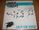 MINOR THREAT - Out Of Step LP *4th press* $3.50 Fugazi punk HC (Dischord) 1983