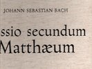 BACH - Passio secundum matthaeum - Matthäus Passion - Archiv 4 LP Box NEUWERTIG