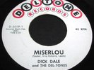 DICK DALE Miserlou/Eight Till Midnight 45 Original Deltone Surf-Instro NICE