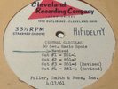 4/13/1961 - CENTRAL CADILLAC - 60 Sec. Radio Spots - Cleveland Recording Company