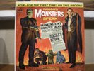Vintage Famous Monsters Speak  1963 LP Record Dracula & Frankenstein