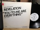 Revelation   You To Me Are Everything   12”   OG   Promo   Disco   1976