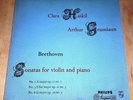 Beethoven Violin Sonatas - Grumiaux, Haskil - Philips 1st. maroon minigroove