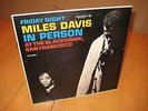 MILES DAVIS FRIDAY NIGHT IN PERSON BLACKHAWK SF JAZZ LP RECORD VINYL ALBUM