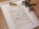 The Beatles Romantic Autographed sheet music For Wedding Day Etc.