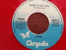 BLONDIE - Island of the lost souls - RARE EL SALVADOR RED VINYL 45