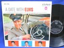 LP ELVIS PRESLEY - A DATE WITH ELVIS // GERMAN EXPORT BLACK RCA SVA-S 1016