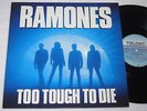 LP THE RAMONES - TOO TOUGH TO DIE ORIGINAL 1984 OIS/LYRICS  LOOKS UNPLAYED  RARE